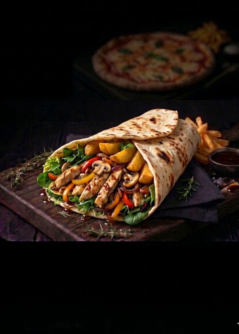 TAVUKLU WRAP